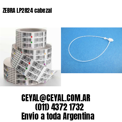 ZEBRA LP2824 cabezal