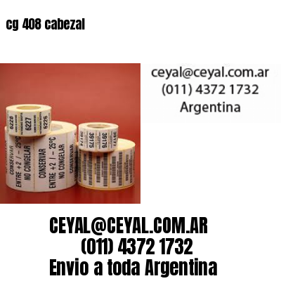 cg 408 cabezal