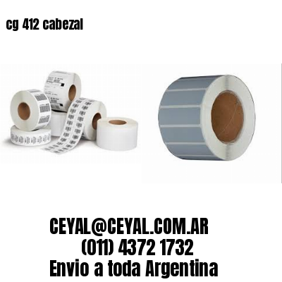cg 412 cabezal