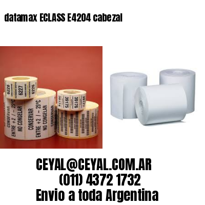 datamax ECLASS E4204 cabezal