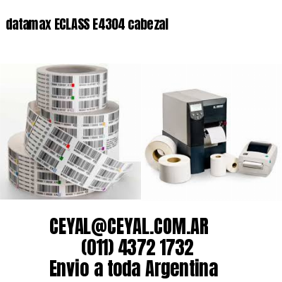 datamax ECLASS E4304 cabezal