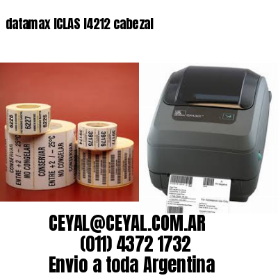 datamax ICLAS I4212 cabezal