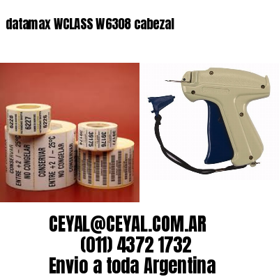 datamax WCLASS W6308 cabezal