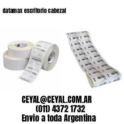 datamax escritorio cabezal