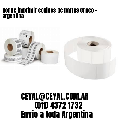 donde imprimir codigos de barras Chaco – argentina