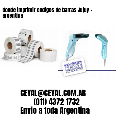 donde imprimir codigos de barras Jujuy – argentina