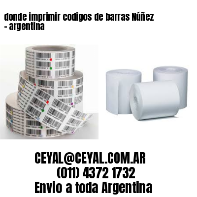 donde imprimir codigos de barras Núñez – argentina