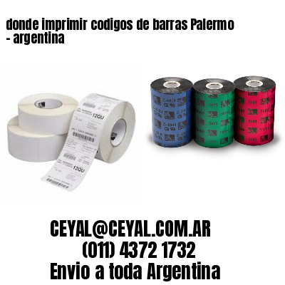 donde imprimir codigos de barras Palermo – argentina