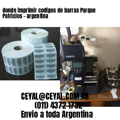 donde imprimir codigos de barras Parque Patricios – argentina