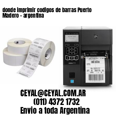 donde imprimir codigos de barras Puerto Madero – argentina