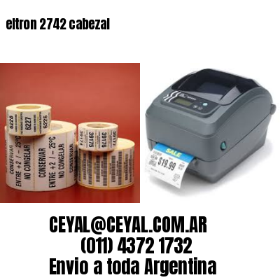 eltron 2742 cabezal