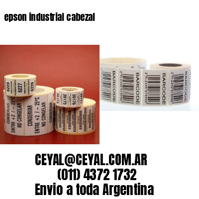 epson industrial cabezal