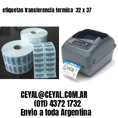 etiquetas transferencia termica  32 x 37