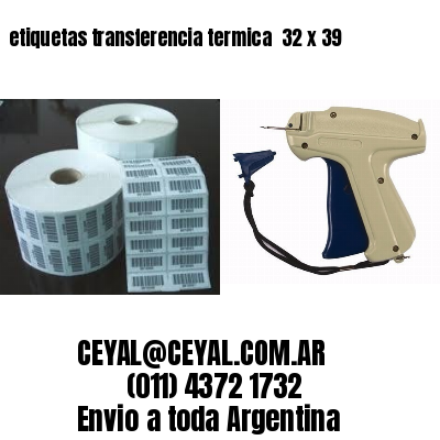 etiquetas transferencia termica  32 x 39