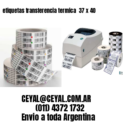 etiquetas transferencia termica  37 x 40