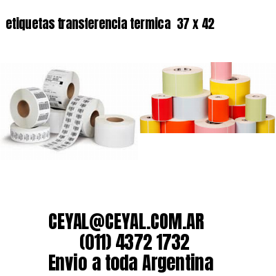 etiquetas transferencia termica  37 x 42