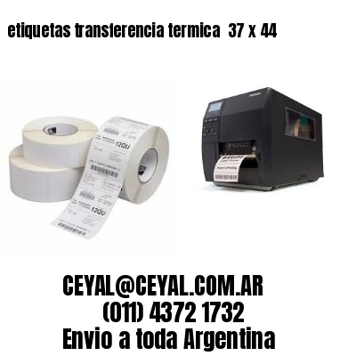 etiquetas transferencia termica  37 x 44