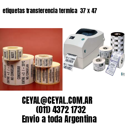 etiquetas transferencia termica  37 x 47
