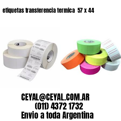 etiquetas transferencia termica  57 x 44