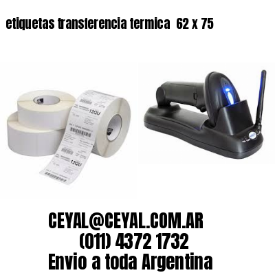 etiquetas transferencia termica  62 x 75