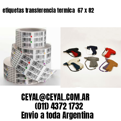 etiquetas transferencia termica  67 x 82