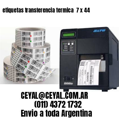 etiquetas transferencia termica  7 x 44