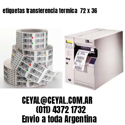 etiquetas transferencia termica  72 x 36