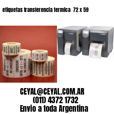 etiquetas transferencia termica  72 x 59
