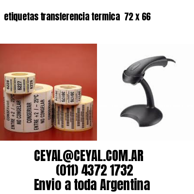 etiquetas transferencia termica  72 x 66