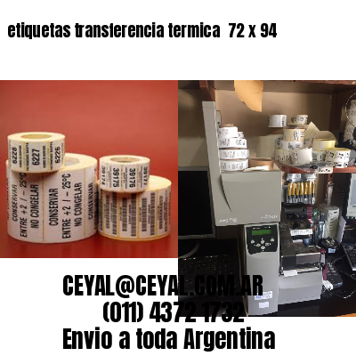 etiquetas transferencia termica  72 x 94