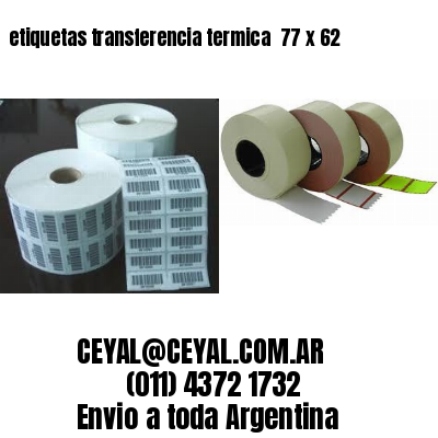 etiquetas transferencia termica  77 x 62