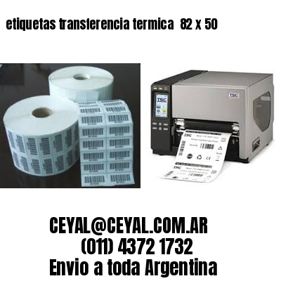etiquetas transferencia termica  82 x 50
