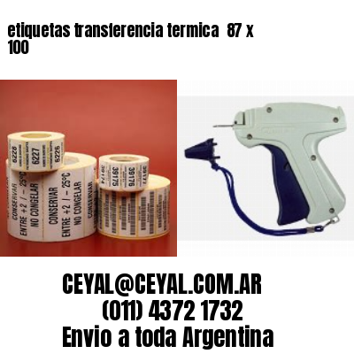 etiquetas transferencia termica  87 x 100
