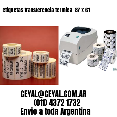 etiquetas transferencia termica  87 x 61