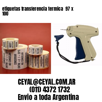 etiquetas transferencia termica  97 x 100