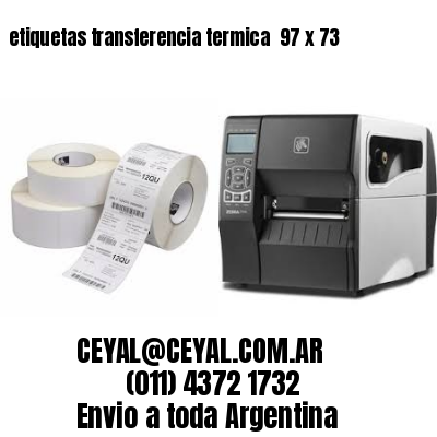 etiquetas transferencia termica  97 x 73