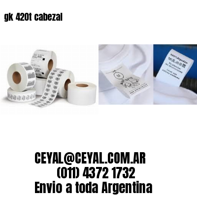 gk 420t cabezal