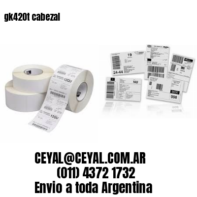 gk420t cabezal