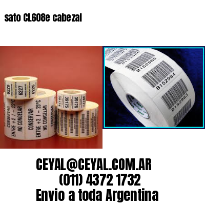 sato CL608e cabezal