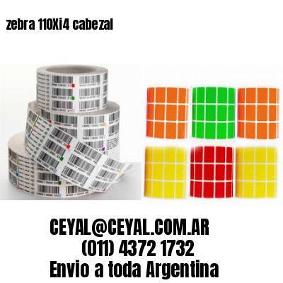 zebra 110Xi4 cabezal