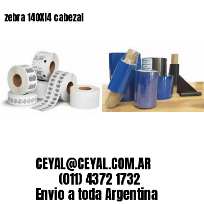 zebra 140Xi4 cabezal