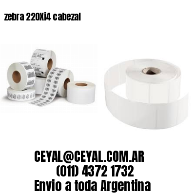 zebra 220Xi4 cabezal