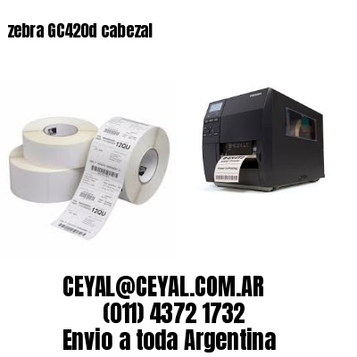 zebra GC420d cabezal
