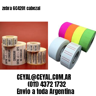 zebra GC420t cabezal