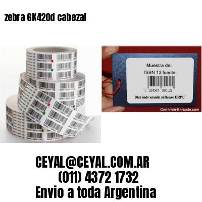 zebra GK420d cabezal
