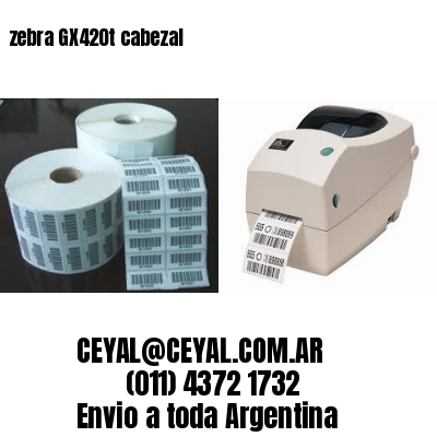 zebra GX420t cabezal