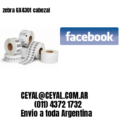zebra GX430t cabezal