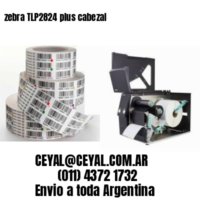 zebra TLP2824 plus cabezal