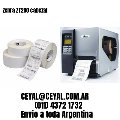 zebra ZT200 cabezal