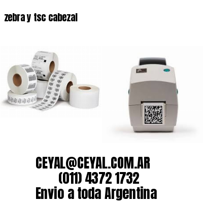 zebra y tsc cabezal